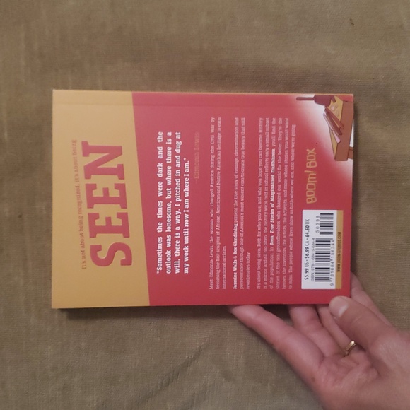 Seen: True Stories of Marginalized Trailblazers Book EDMONIA LEWIS - Picture 6 of 6